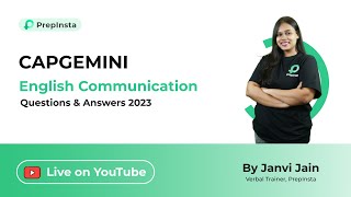 Capgemini English Communication Test 2023  Questions and Answers [upl. by Aicyla]