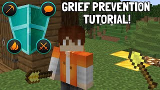 Minecraft 121  Grief Prevention Tutorial How To Protect Your Land From Griefing [upl. by Moneta]