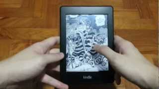 Reading Manga and Comics on the Kindle Paperwhite [upl. by Yelrac255]