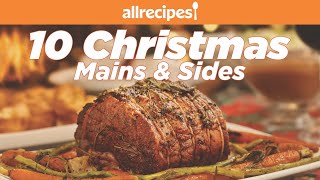 10 Easy Christmas Dinner and Side Dish Recipes  Allrecipes [upl. by Ieluuk]