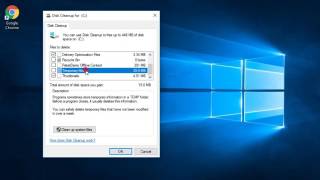 Remove Unnecessary Files With Windows Disk Cleanup [upl. by Sadnalor]