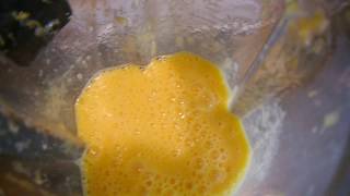 How To Make Homemade Orange Juice Using A Blender Simple Recipe [upl. by Ralaigh]