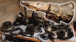 46RE Transmission Rebuild  The Disassembly  Part 1 [upl. by Nosduh]