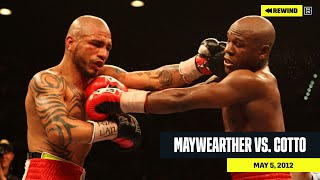 FULL FIGHT  Floyd Mayweather vs Miguel Cotto DAZN REWIND [upl. by Ryhpez]