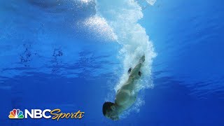 David Boudia how divers quotripquot a hole in the water to minimize splash  NBC Sports [upl. by Hoopes]