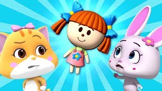 Fight For Doll  Cartoon Show For Kids  Funny Videos For Babies By loco Nuts [upl. by Tirma]