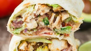 How to make Chicken Wraps [upl. by Kauslick888]