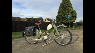 1957 NSU Quickly First run in decades [upl. by Anilosi]