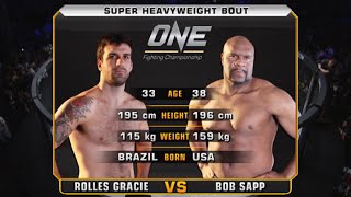 Rolles Gracie vs Bob Sapp  Full Fight Replay [upl. by Shae]