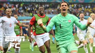 Reaction to Switzerlands stunning victory over Kylian Mbappe and France  Euro 2020  ESPN FC [upl. by Artemed432]