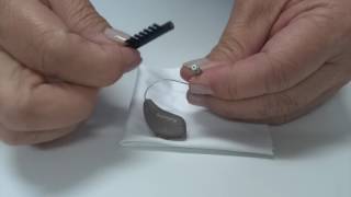 How to Clean a RIC Receiverinthecanal Hearing Aid [upl. by Ames859]