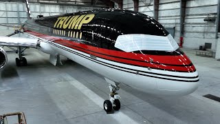 Landlocked Aviation TRUMP N757AF Refinishing [upl. by Ezequiel766]