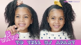 5 Ways To Tell Twins Apart [upl. by Asilanna554]