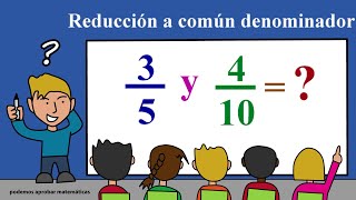 Reducir fracciones a común denominador [upl. by Patrizio]