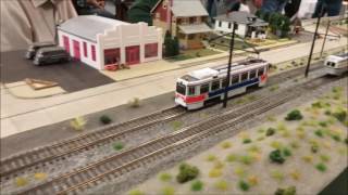 Tom Lederers HO Trolley Layout [upl. by Meriel668]