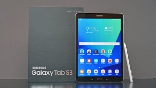 Samsung Galaxy Tab S3 Unboxing amp Review [upl. by Marchak]