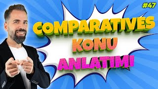 Comparative Adjectives Konu Anlatımı 47 [upl. by Ymirej]