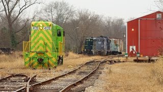 Shortline Railroading at its Finest Ohio South Central Railroad [upl. by Naahs]