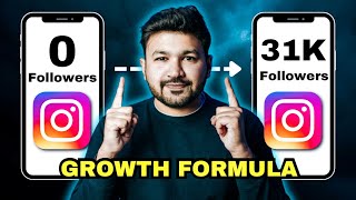 The Instagram Growth Formula  31K Followers in 1 Month  Sunny Gala [upl. by Enilecram]