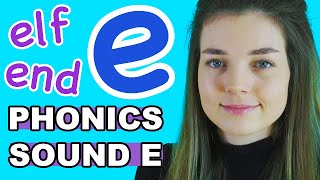 Phonics E SoundWords Phoneme [upl. by Fitton]