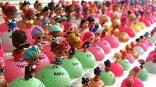 LOL SURPRISE DOLL Collection Hundreds Of Lol Dolls [upl. by Aniloj]