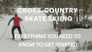 CrossCountry Skate Skiing for Beginners Everything You Need to Know to Get Started  REI [upl. by Mcgraw646]