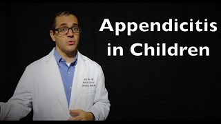 appendicitis in children  PEV [upl. by Akir80]