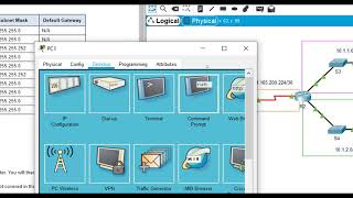 Packet Tracer 1034  Connect a Router to a LAN [upl. by Ahsinac]