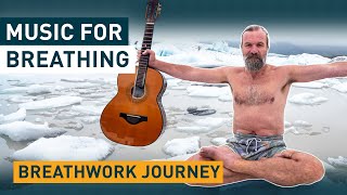 Wim Hof Method Music Breathwork Journey  The Awakening Samples [upl. by Aerdnahc]