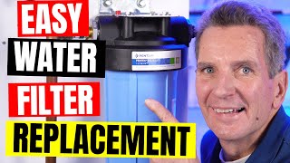 HOW to Change WHOLE HOUSE WATER FILTER in 7 EASY Steps [upl. by Goodyear59]