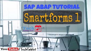 7 SAP ABAP  SmartForms  Part 1  Free Tutorials [upl. by Thorrlow]