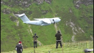 A400m Atlas Low level Mach Loop [upl. by Nahtanoy]