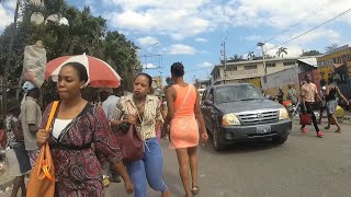 Walking in Petionville Port au Prince Haiti [upl. by Auliffe]