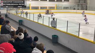 Kingston Canadians vs Peterborough Petes W 21 [upl. by Jerold]