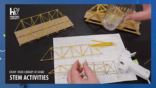 HPL STEM Building a Spaghetti Bridge [upl. by Naerad]