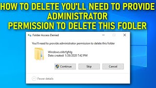 How to Fix You Require Permission from SYSTEM to make Changes to this Folder 2020 Guide [upl. by Soirtemed]