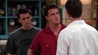 Friends  Chandler Goes To The Joes Tailor [upl. by Suiratnauq]