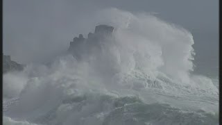 Storms wreck sea defences and livelihoods in Cornwall [upl. by Camus520]