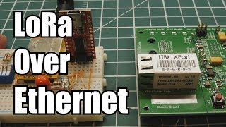 LoRa Over Ethernet  Lantronix Xport [upl. by Halladba]