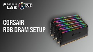 How To Set Up CORSAIR RGB RAM in iCUE 5 [upl. by Calesta]