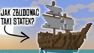 Minecraft 117 Jak Zbudować Statek [upl. by Marozas]