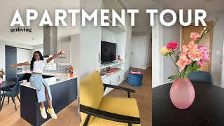 MY NEW LONDON APARTMENT TOUR  EAST VILLAGE [upl. by Ityak]