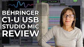 Behringer C1U USB Studio Condenser Microphone Review [upl. by Brose]