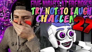 Vapor Reacts 584  FNAF SFM FIVE NIGHTS AT FREDDYS TRY NOT TO LAUGH CHALLENGE REACTION 27 [upl. by Dahcir597]