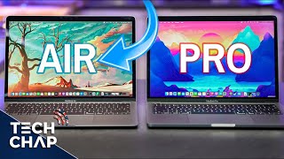 MacBook Air M1 vs MacBook Pro M1  Which is Best  The Tech Chap [upl. by Inness]