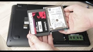 Wymiana HDD na SSD w laptopie [upl. by Adnahcal772]