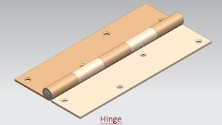 Hinge Video Tutorial SiemensNX [upl. by Acima]