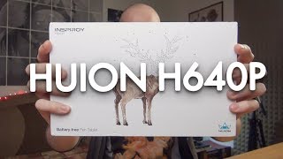 Drawing Tablet In Your BAG  Huion H640P Review [upl. by Chute]