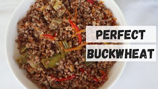 HOW TO COOK BUCKWHEAT  Buckwheat recipe  Φαγόπυρο [upl. by Anitsirc]