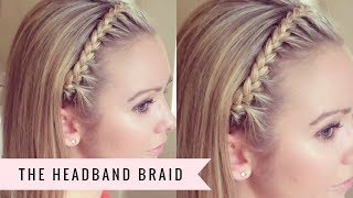 The Headband Braid by SweetHearts Hair [upl. by Lupita]